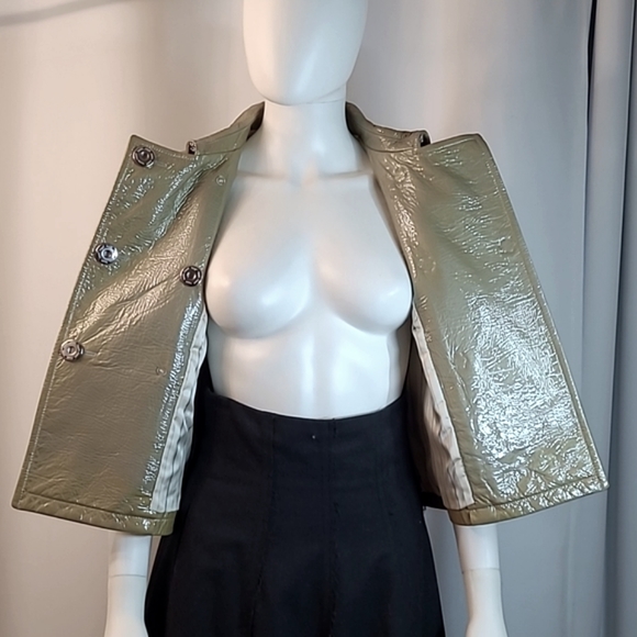 Gryphon Pearlized Leather Jacket - Picture 2 of 9